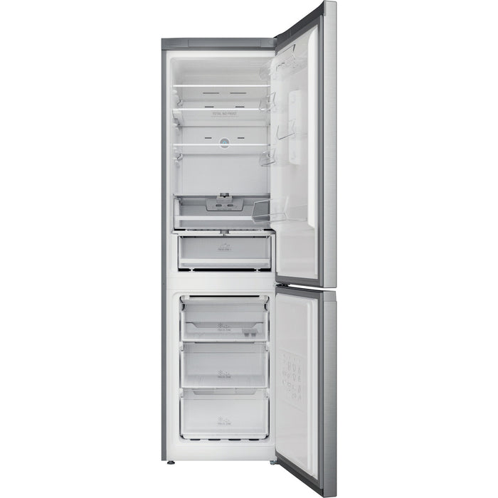 Hotpoint H9X 94T SX fridge-freezer Freestanding 367 L C Graphite