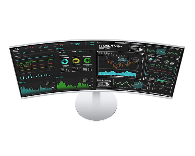 Samsung LC34J791WTPXXU computer monitor 86.4 cm (34) 3440 x 1440 pixels 4K Ultra HD LED Grey