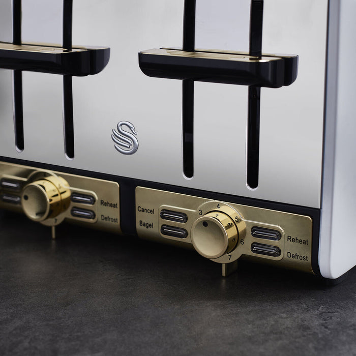 Swan Gatsby 4 slice(s) 1850 W White Swan