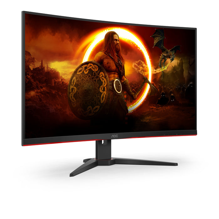 AOC G2 C32G2ZE/BK computer monitor 80 cm (31.5) 1920 x 1080 pixels Full HD LED Black, Red