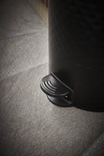 Swan 30L Round Pedal Bin Black Swan