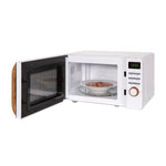Russell Hobbs RHMD714-N microwave Countertop Solo microwave 17 L 700 W White, Wood Russell Hobbs