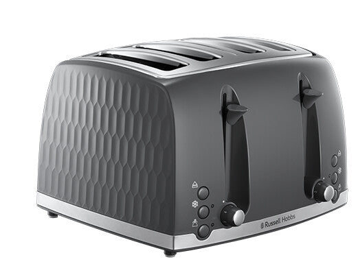 Russell Hobbs Honeycomb 4 slice(s) Grey Russell Hobbs