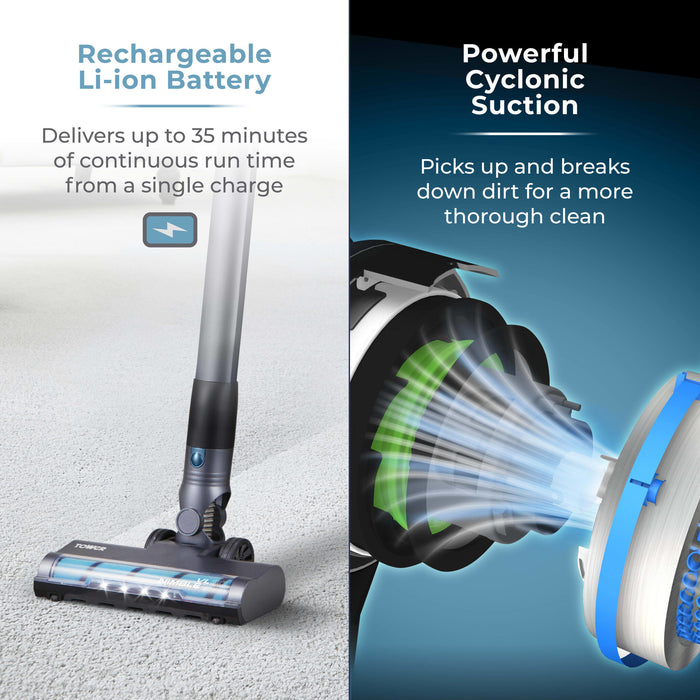 Tower VL60 Nimblevac Anti-Tangle Cordless Vacuum Cleaner with Brushless Motor