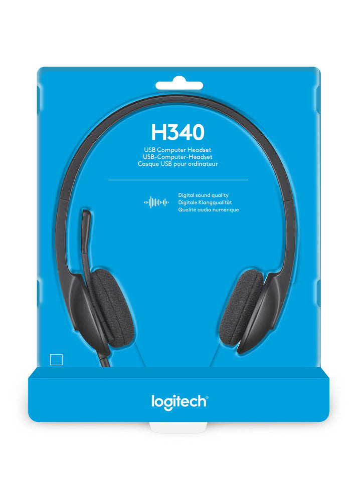 Logitech H340 USB Computer Headset