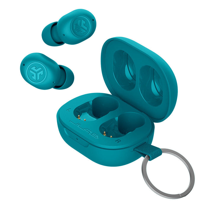 JLab JBuds Mini Headphones True Wireless Stereo (TWS) In-ear Music/Everyday Bluetooth Aqua colour