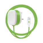 Juice JUI-MAINS-LIGHT-2.4A mobile device charger Smartphone, Tablet Green, White AC Auto