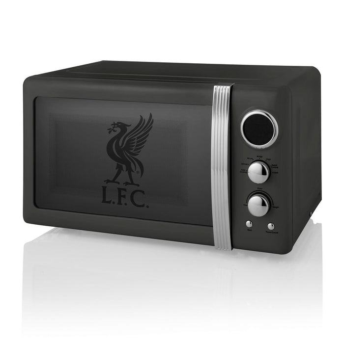Swan Liverpool FC Black 800W 20L Digital Microwave