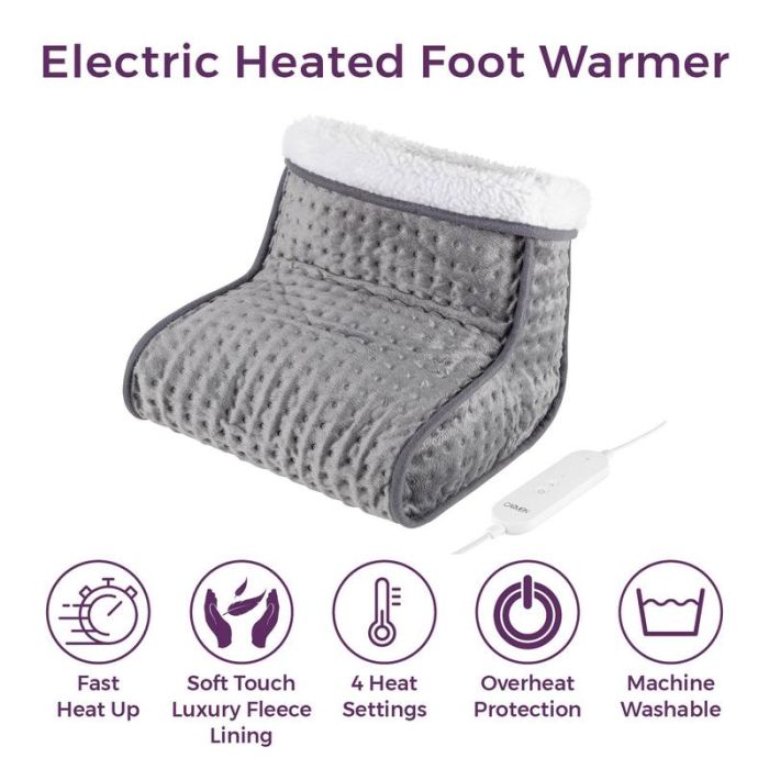 Carmen Electric Heated Foot Warmer Carmen