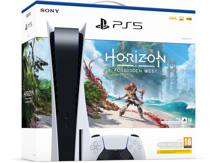 PlayStation 5 Disc Console + Horizon Forbidden West Bundle Sony