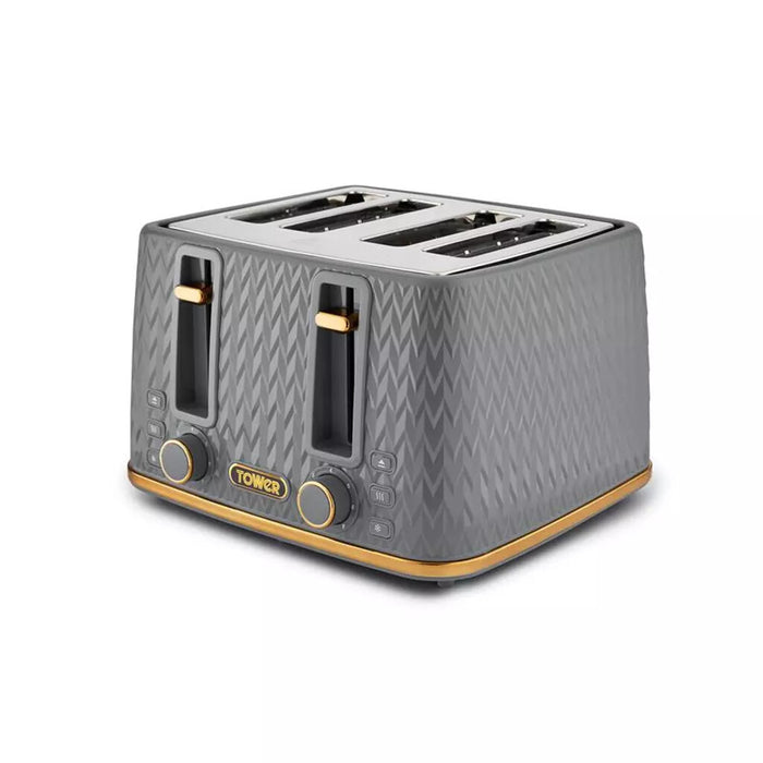 Tower T20061GRY toaster 7 4 slice(s) 1600 W Grey Tower