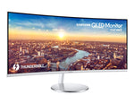 Samsung C34J791WTR computer monitor 86.4 cm (34) 3440 x 1440 pixels UltraWide Quad HD QLED Grey