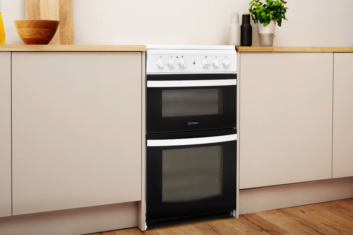 indesit 55cm electric cooker