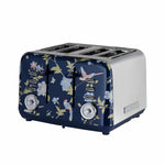 Laura Ashley 4 Slice Toaster Elvedon Navy