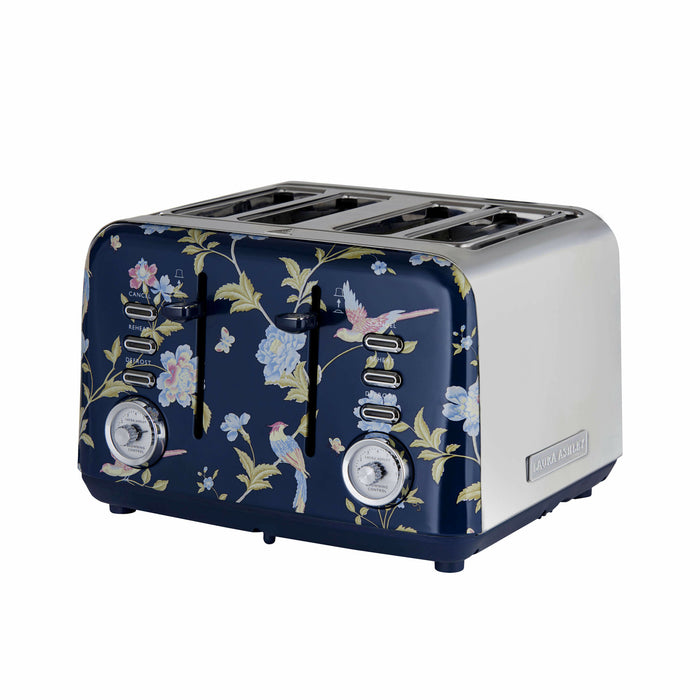 Laura Ashley 4 Slice Toaster Elvedon Navy