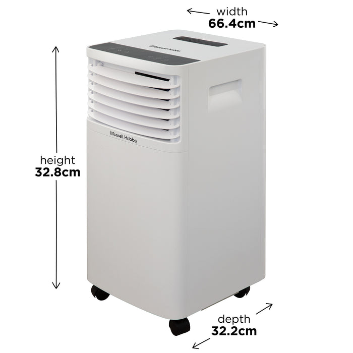 Russell Hobbs RHPAC3001 portable air conditioner 0.3 L 64 dB 670 W White