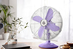 Swan 12 Retro Purple Desk Fan Swan