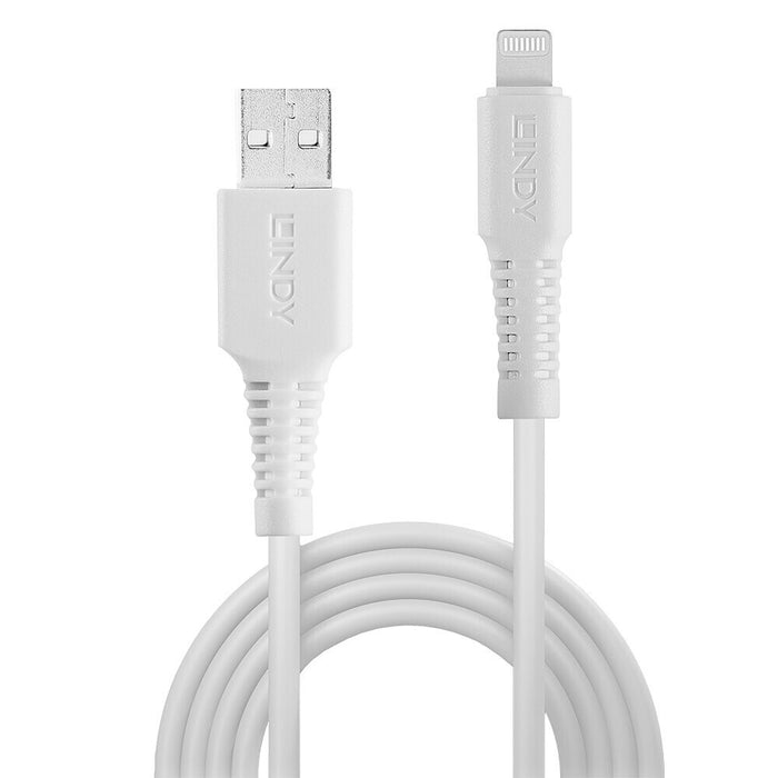 Lindy 1m USB to Lightning Cable, White