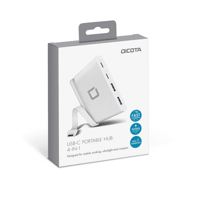 DICOTA D31731 notebook dock/port replicator White Dicota