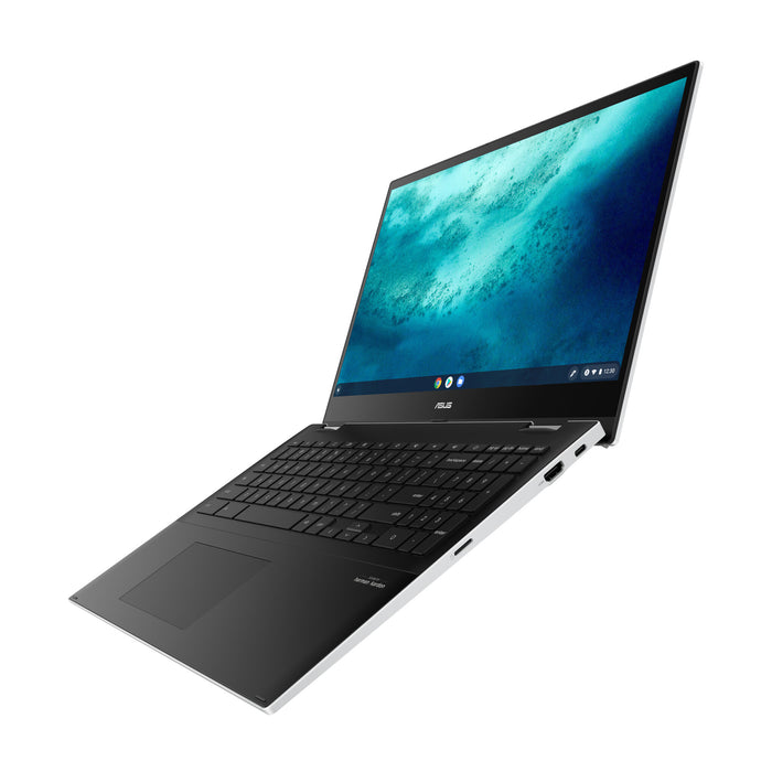 ASUS Chromebook Flip CX5 CB5500FEA-E60071 39.6 cm (15.6) Touchscreen Full HD Intel® Core™ i3 i3-1115G4 8 GB LPDDR4x-SDRAM 128 GB SSD Wi-Fi 6 (802.11ax) ChromeOS White