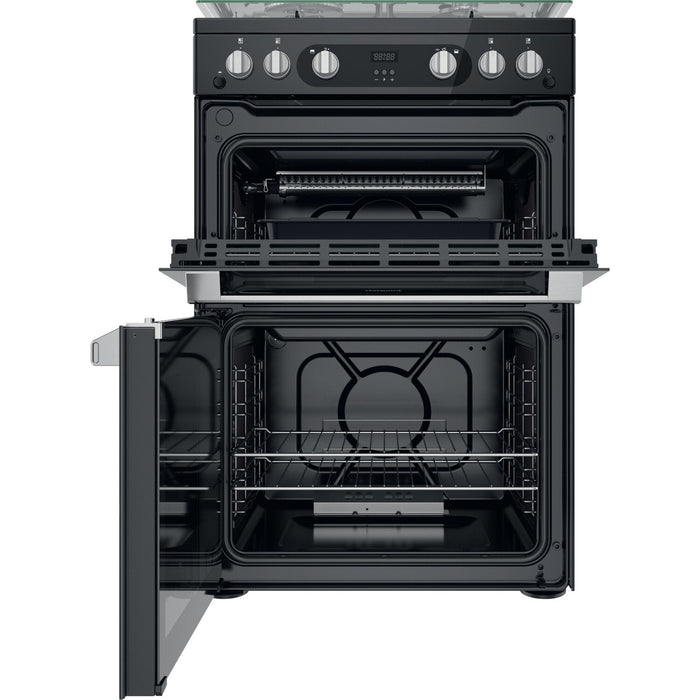 Hotpoint HDM67G0C2CB/UK Freestanding cooker Gas Black