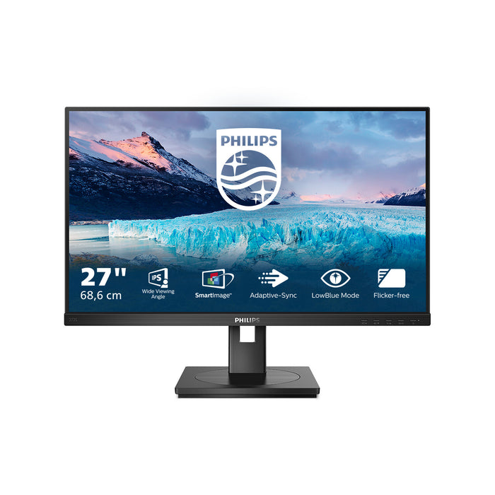 Philips 272S1M/00 computer monitor 68.6 cm (27) 1920 x 1080 pixels Full HD LCD Black