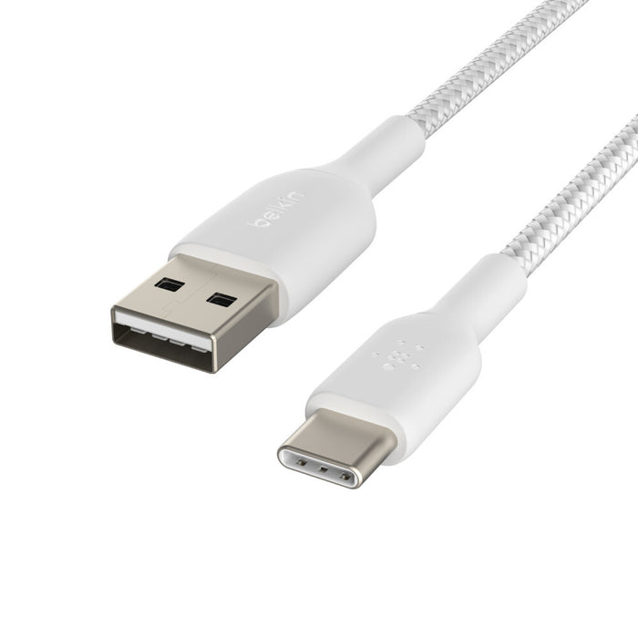 Belkin BoostCharge USB cable 2 m USB A USB C White Belkin