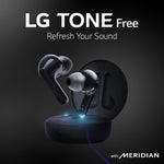 LG TONE Free FN4 Headset True Wireless Stereo (TWS) In-ear Calls/Music Bluetooth Black