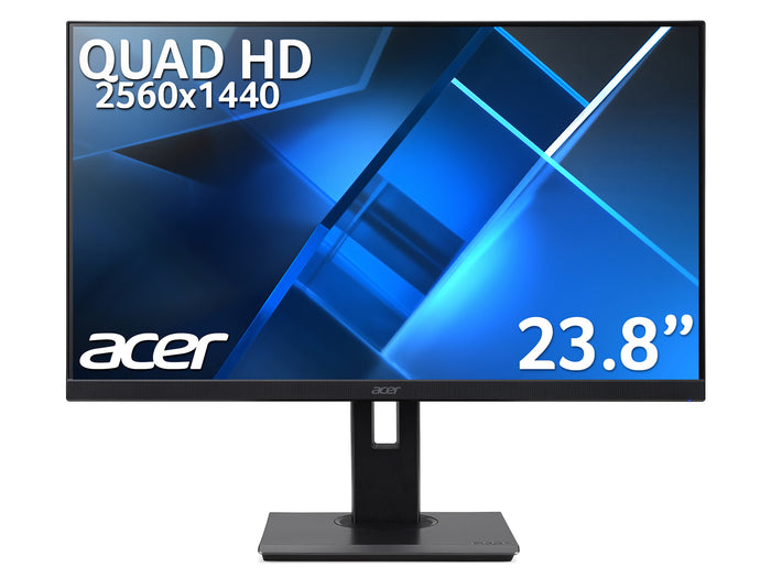 Acer B7 B247YUbmiipprx computer monitor 61 cm (24) 2560 x 1440 pixels Wide Quad HD Black