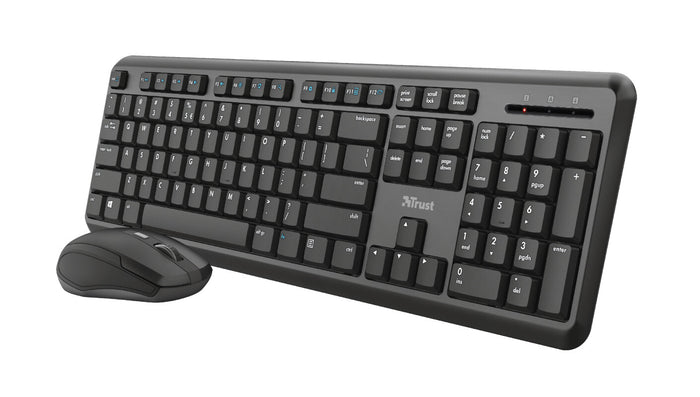 Trust ODY keyboard Mouse included RF Wireless QWERTY English Black Trust