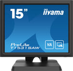 iiyama T1531SAW-B6 POS monitor 38.1 cm (15) 1024 x 768 pixels XGA Touchscreen