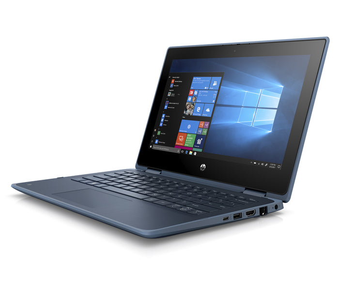 HP ProBook x360 11 G5 EE Hybrid (2-in-1) 29.5 cm (11.6) Touchscreen HD Intel® Celeron® N N4020 4 GB DDR4-SDRAM 128 GB SSD Blue