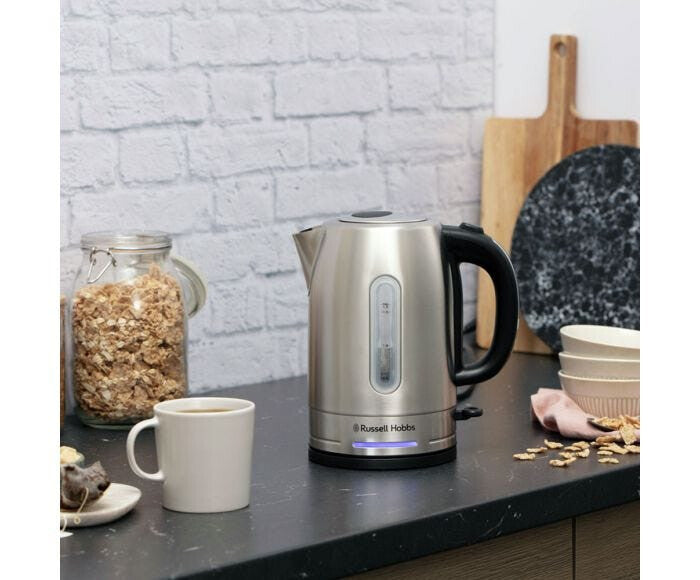 Russell Hobbs Quiet electric kettle 1.7 L 2400 W Stainless steel Russell Hobbs