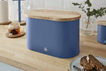 Swan Bread Bin with Wooden Lid Swan