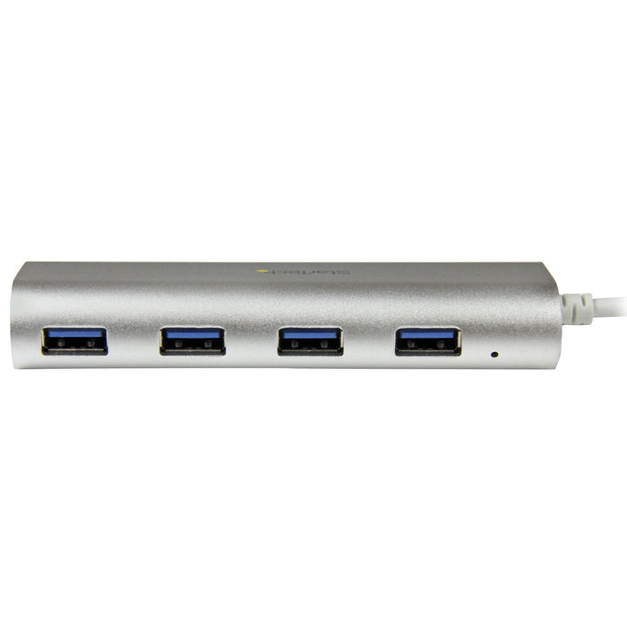 StarTech.com 4-Port USB Hub, USB A to 4x USB-A Ports, USB 5Gbps, Rugged Design, Bus-Powered, Portable Laptop USB 3.0 Hub