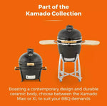 Tower Kamado XL Barbecue Barrel Charcoal (fuel) Black