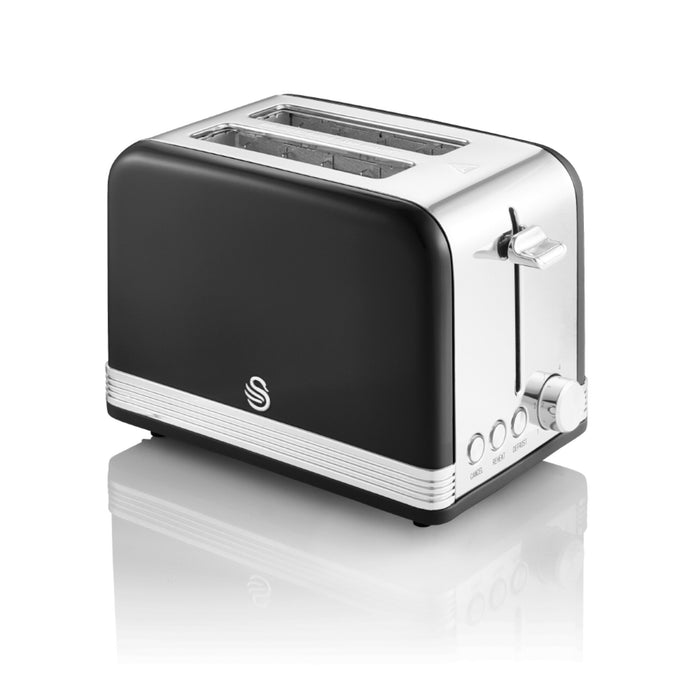 Swan 2 Slice Retro Toaster Swan