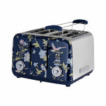 Laura Ashley 4 Slice Toaster Elvedon Navy