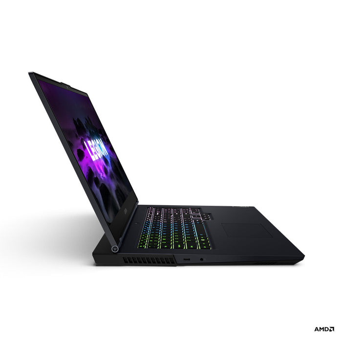 Lenovo Legion 5 AMD Ryzen™ 5 5600H Laptop 43.9 cm (17.3) Full HD 8 GB DDR4-SDRAM 512 GB SSD NVIDIA GeForce RTX 3060 Wi-Fi 6 (802.11ax) Windows 10 Home Black