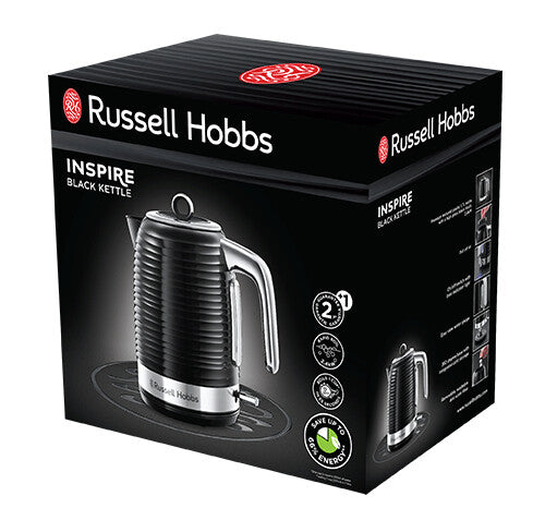 Russell Hobbs Inspire electric kettle 1.7 L 3000 W Black