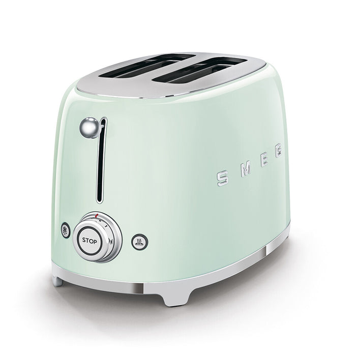 Smeg TSF01PGUK toaster 6 2 slice(s) 950 W Green Smeg