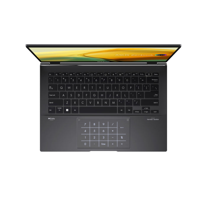 ASUS Zenbook 14 OLED UM3402YA-KN150W AMD Ryzen™ 5 5625U Laptop 35.6 cm (14) 2.8K 16 GB LPDDR4x-SDRAM 512 GB SSD Wi-Fi 6E (802.11ax) Windows 11 Home Black