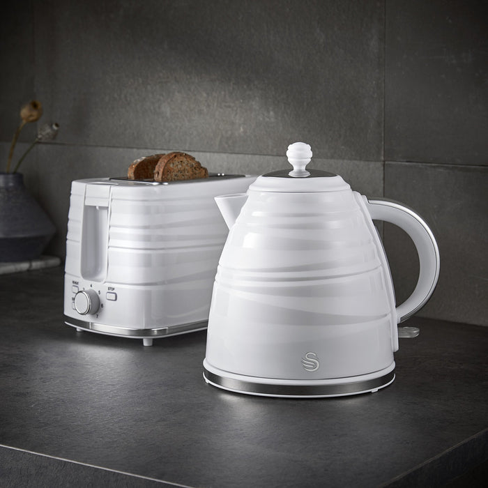 Swan SK31050WN electric kettle 1.7 L 3000 W White Swan