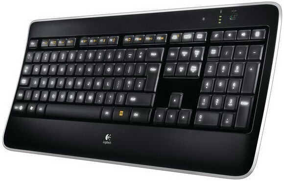 Logitech Wireless Illuminated K800 keyboard RF Wireless QWERTY English Black Logitech