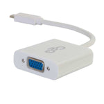 C2G USB 3.1 USB Type C to VGA Adapter - USB C to VGA White