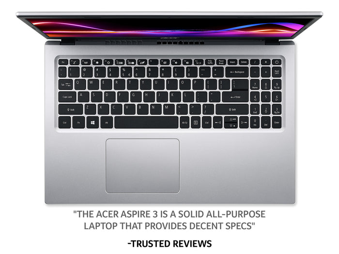 Acer Aspire 3 A315-58 15.6 Laptop - Intel® Core™ i7 - 16 GB RAM - 1 TB SSD- Windows 11 Home- Silver Acer
