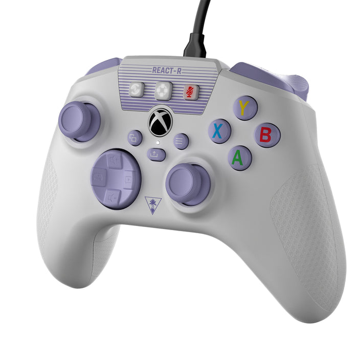 Turtle Beach REACT-R Purple, White USB Gamepad Analogue / Digital PC, Xbox One, Xbox Series S, Xbox Series X