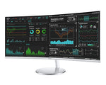 Samsung LC34J791WTPXXU computer monitor 86.4 cm (34) 3440 x 1440 pixels 4K Ultra HD LED Grey