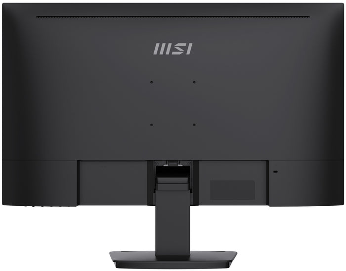 MSI Pro MP273 27 Inch Monitor, Full HD (1920 x 1080), 75Hz, IPS, 5ms, HDMI, DisplayPort, Built-in Speakers, Anti-Glare, Anti-Flicker, Less Blue light, TÜV Certified, VESA, Kensington, Black