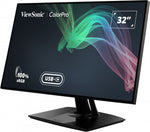 Viewsonic VP Series 3268A-4K computer monitor 81.3 cm (32) 3840 x 2160 pixels 4K Ultra HD LED Black